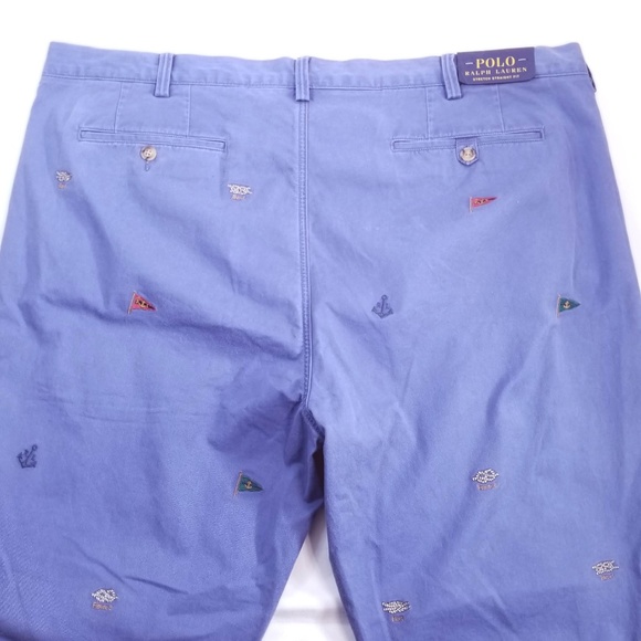 Polo Ralph Lauren Flag Pants Sz 42 x 30 - Picture 5 of 8